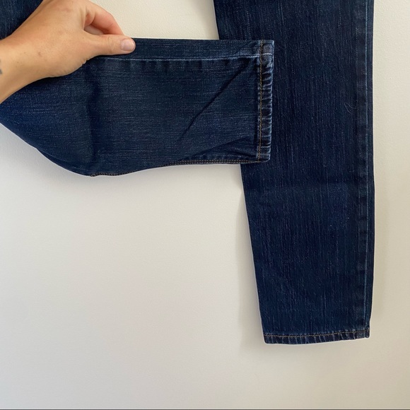 Free People High Rise Dark Rinse Skinny Jeans sz 27 VGUC - Picture 2 of 6